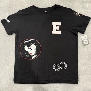 Disney Black Tee with Edna Mode Graphic